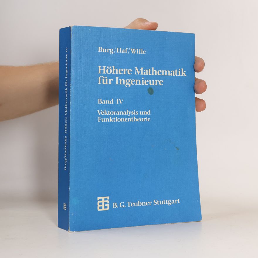 Klemens Burg Höhere Mathematik für Ingenieure
