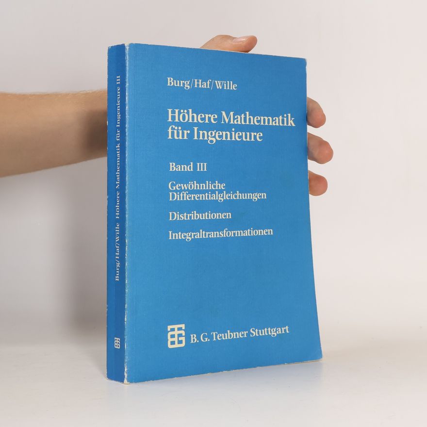 Klemens Burg Höhere Mathematik für Ingenieure