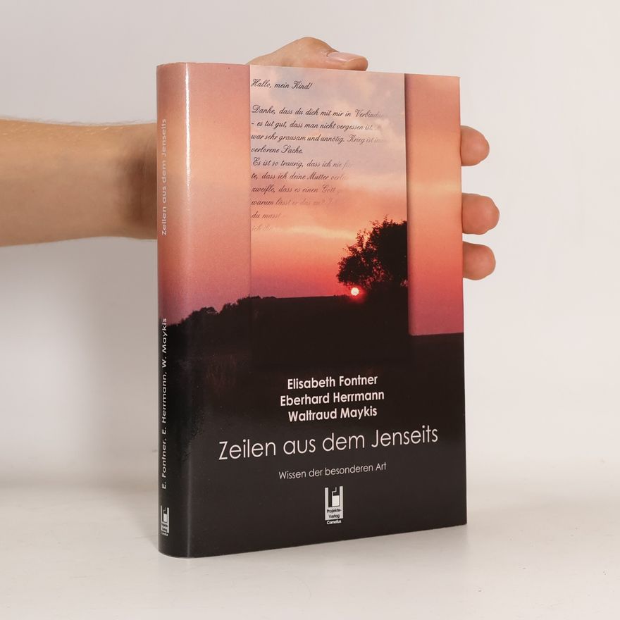 Elisabeth Fontner Zeilen aus dem Jenseits