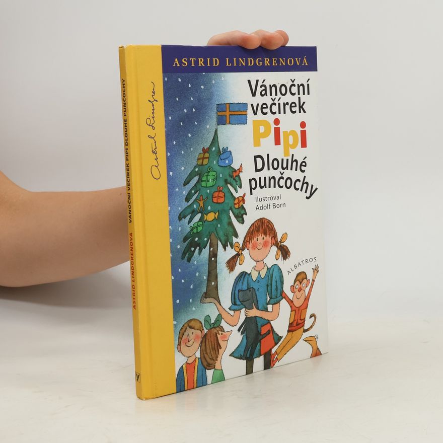 Astrid Lindgren Vánoční večírek Pipi Dlouhé punčochy