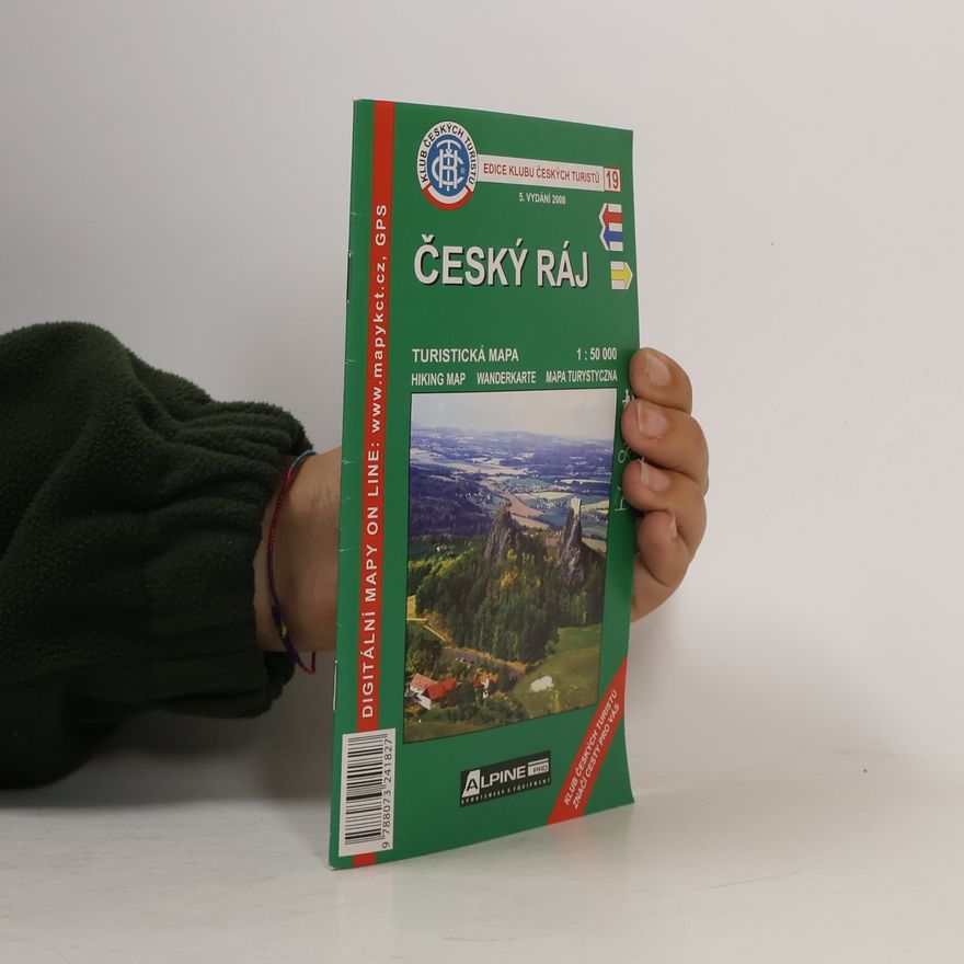 Klub českých turistů ( ) Český ráj turistická mapa 1:50 000