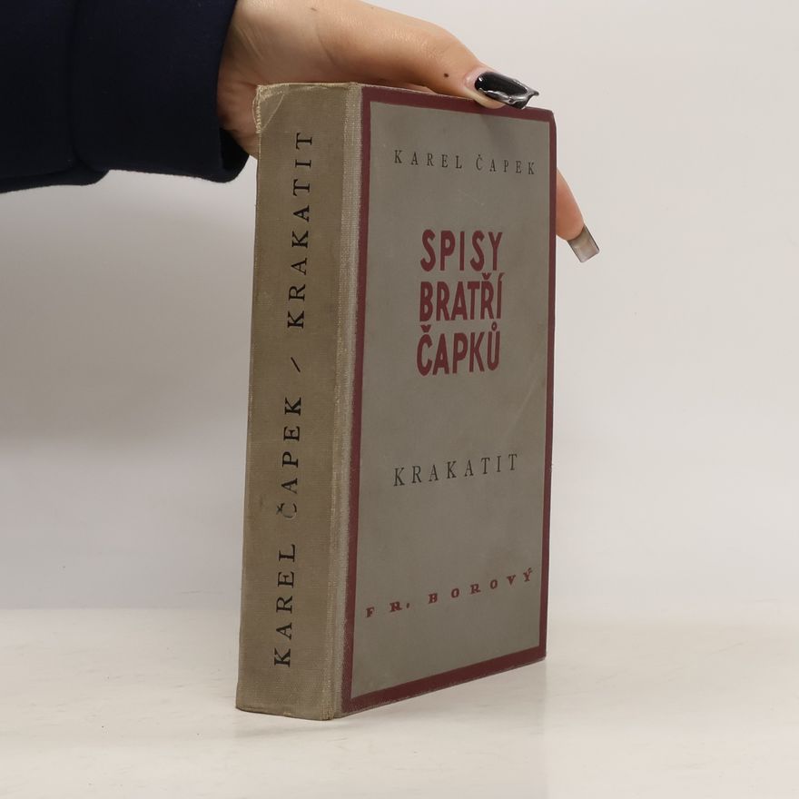 Karel Čapek Krakatit