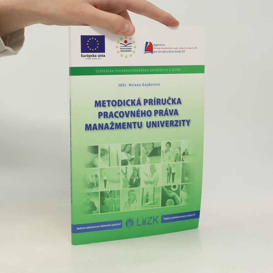 Helena Gajdošová Metodická príručka pracovného práva manažmentu univerzity
