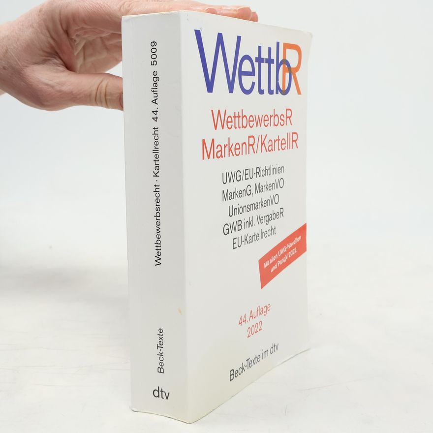 Autorenkollektiv Wettbewerbsrecht, Markenrecht und Kartellrecht