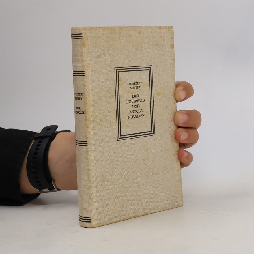 Adalbert Stifter Der Hochwald und andere Novellen