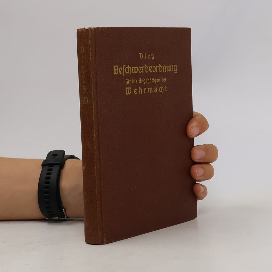 Heinrich Diehl Dieß Beschwerdeordnung