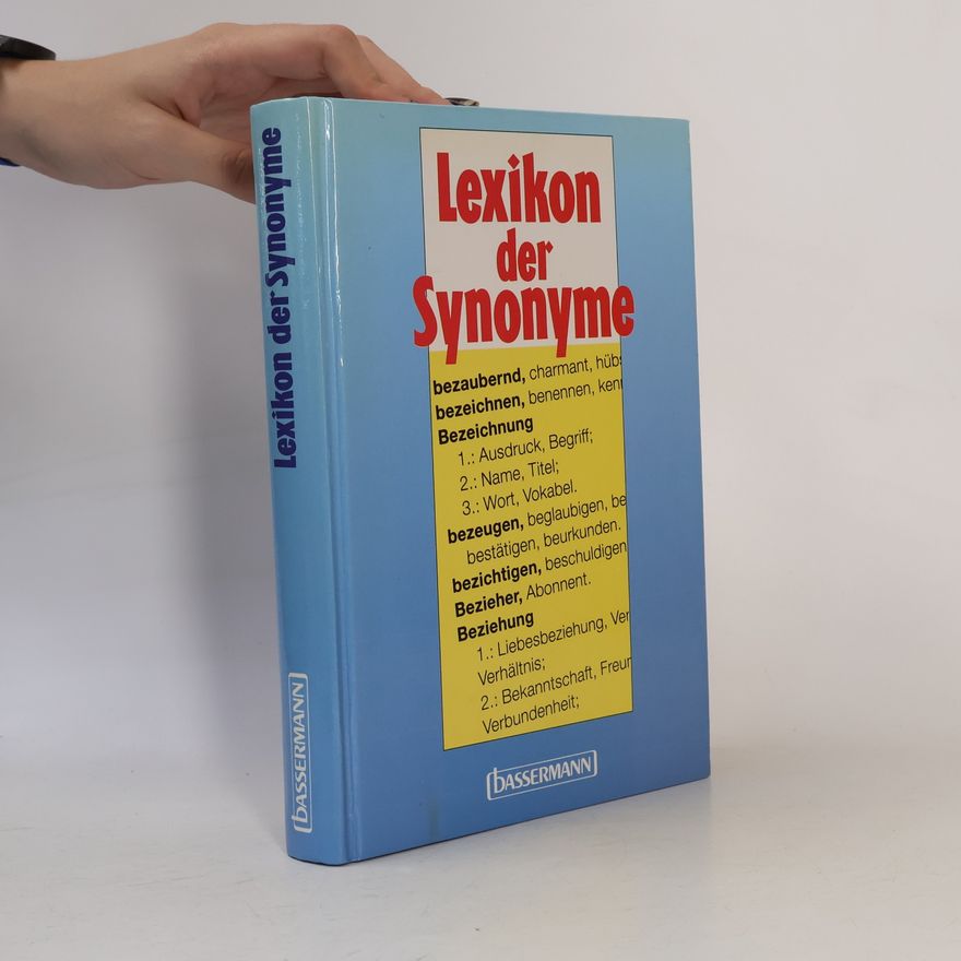 Ines Schill Lexikon der Synonyme