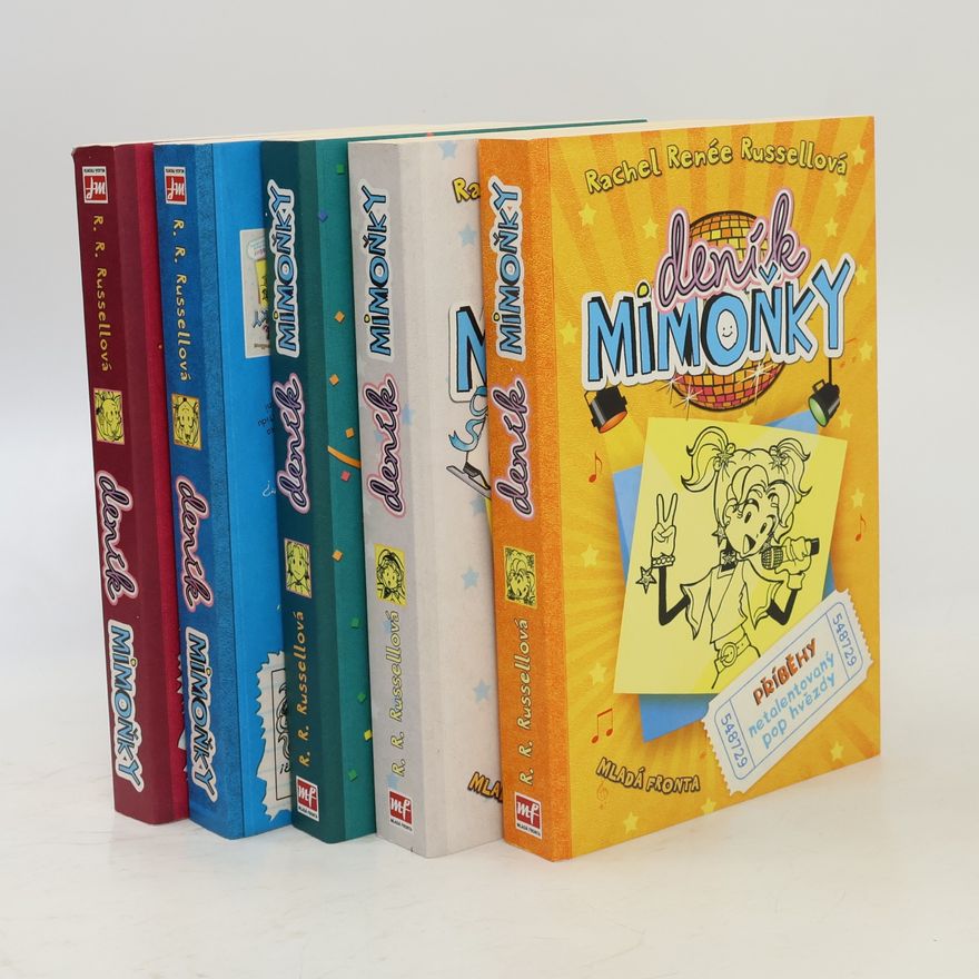 Rachel Renee Russell Deník mimoňky 1-5 (box)