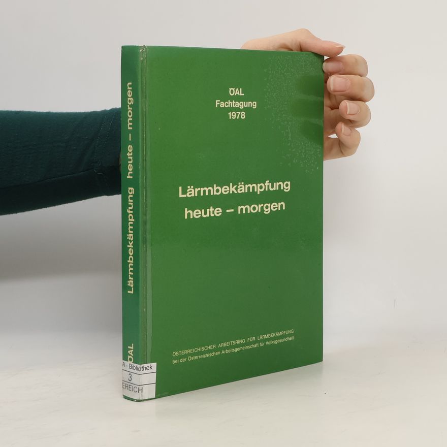 Autorenkollektiv Lärmbekämpfung