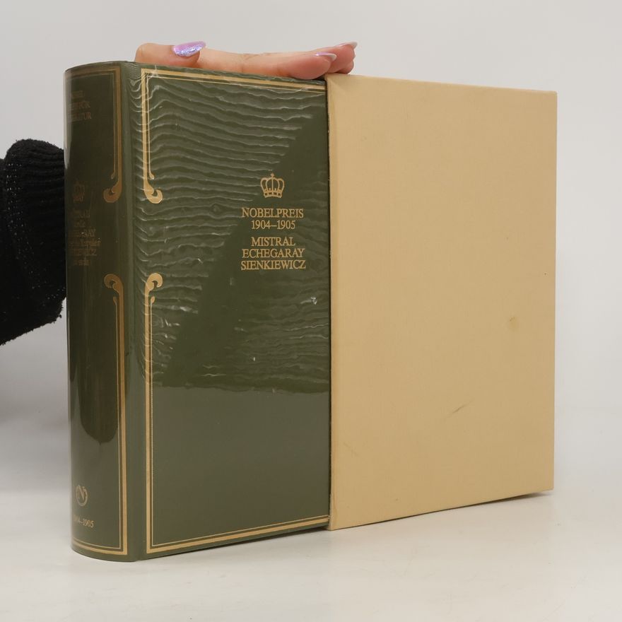 José Echegaray Nobelpreis für Literatur 1904-1905: Mistral, Echegaray, Sienkiewicz