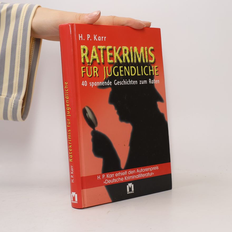 Hanns-Peter Karr Ratekrimis für Jugendliche
