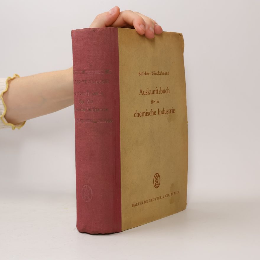 Joachim Winckelmann Auskunftsbuch für die chemische Industrie