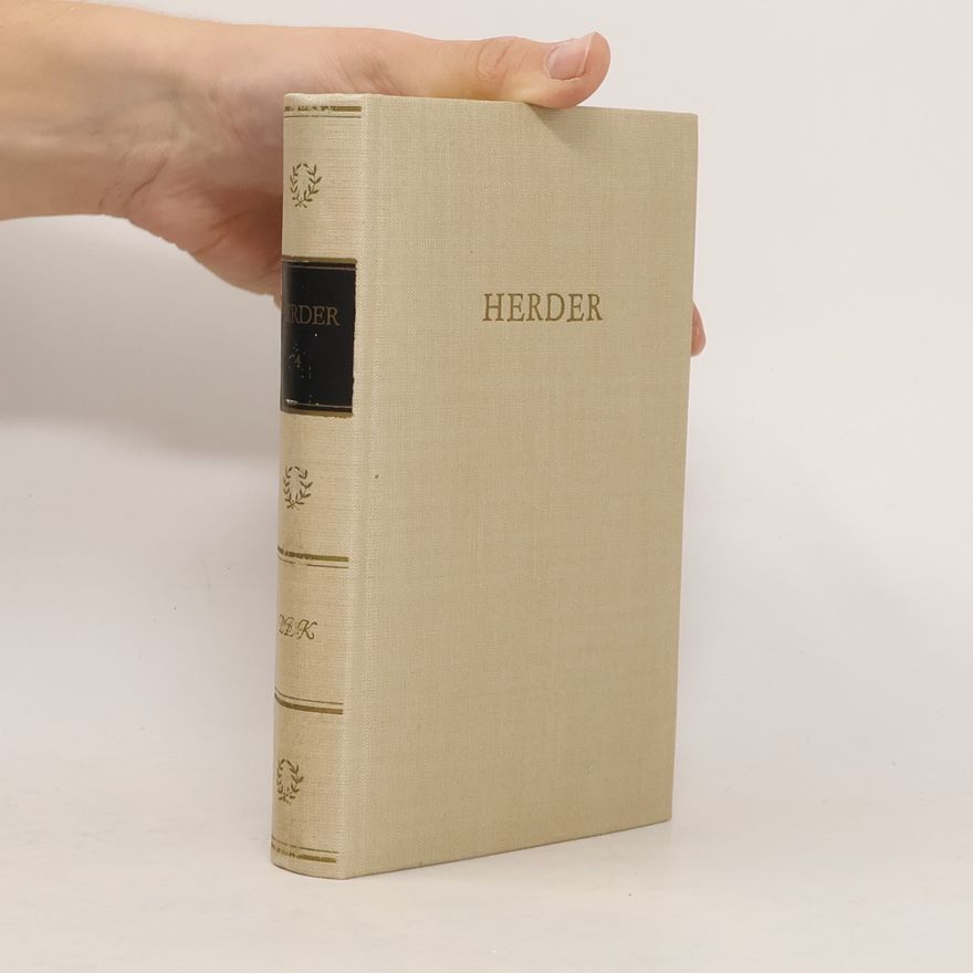 Johann Gottfried Herder HERDER 4