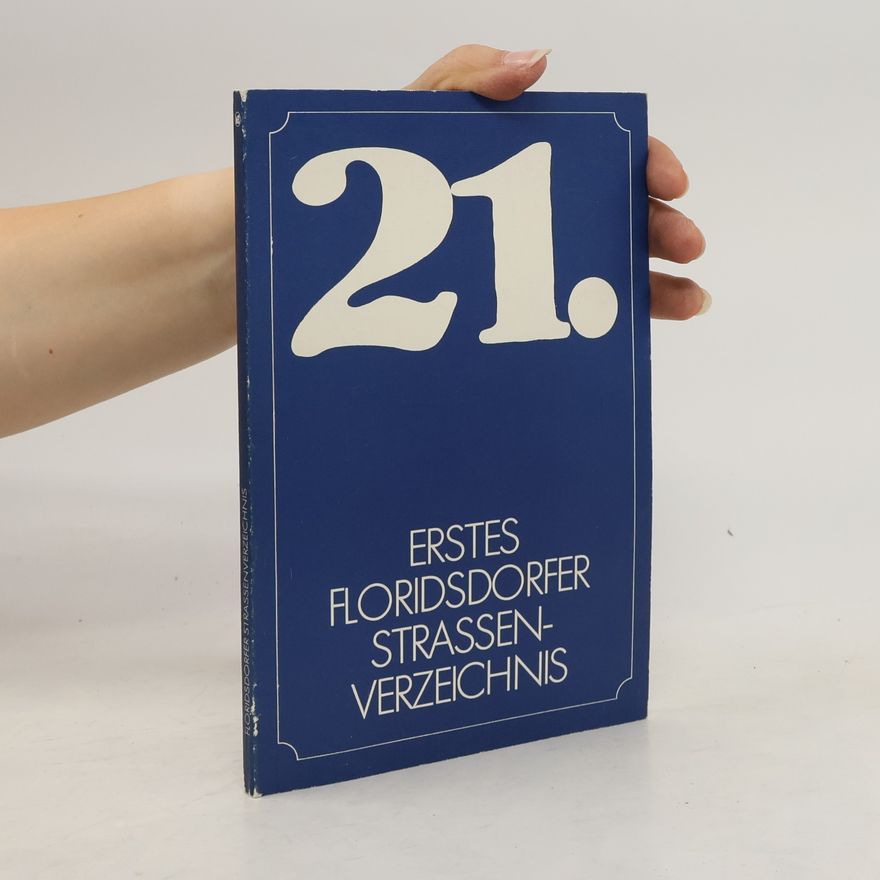 Raimund Hinkel Erstes Floridsdorfer Straßenverzeichnis