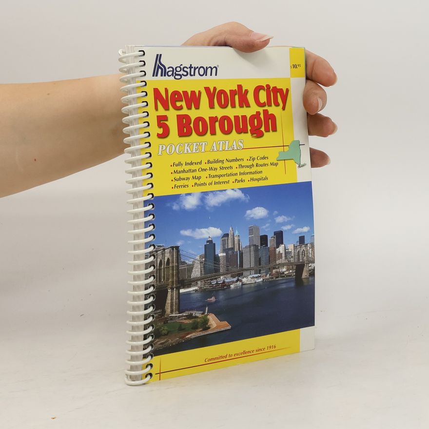 Hagstrom Map Company New York City 5 Borough Pocket Atlas