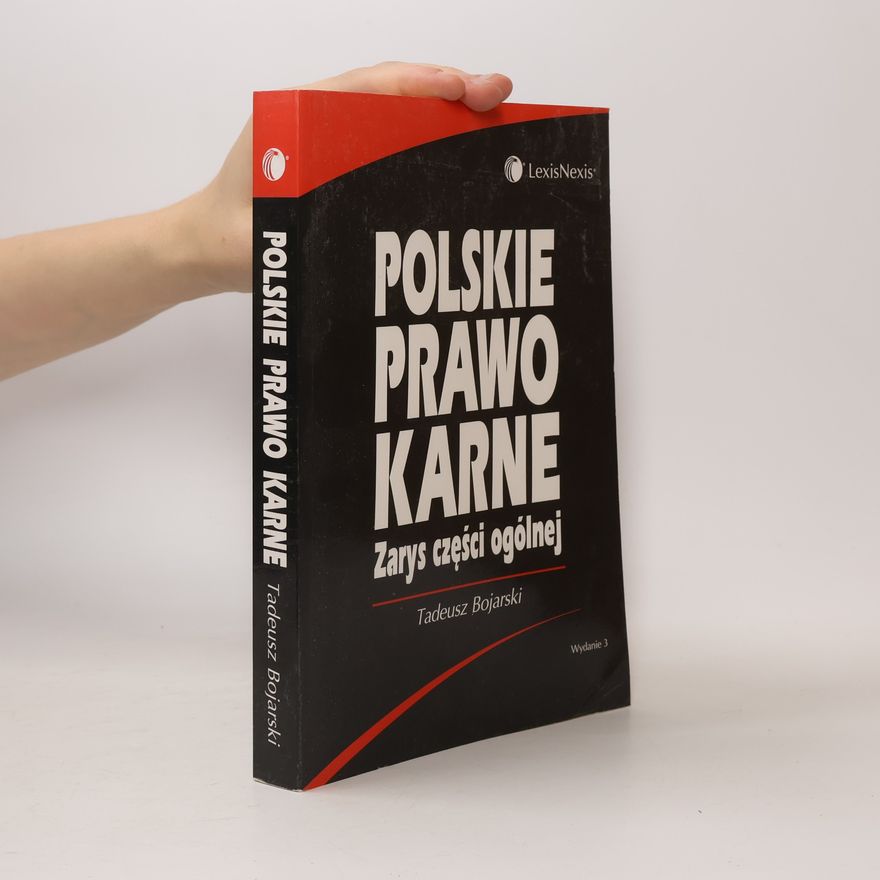 Tadeusz Bojarski Polskie prawo karne