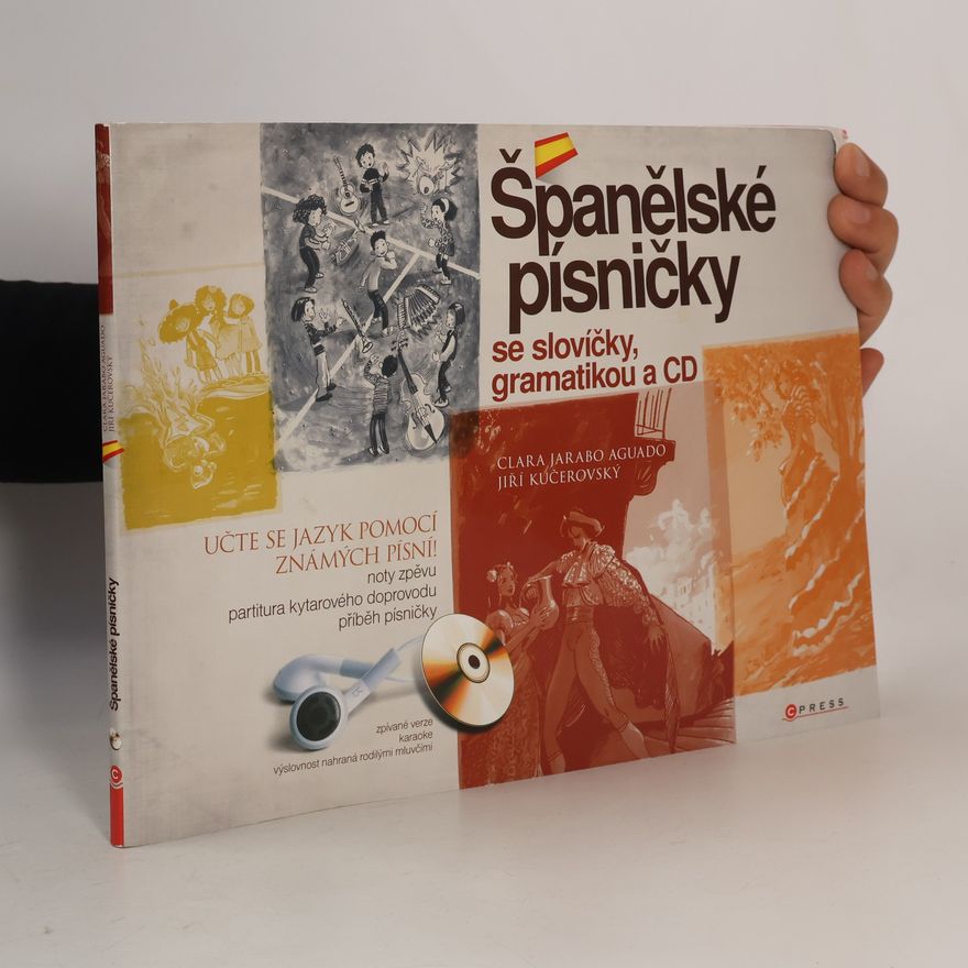 Collectif d'auteurs Španělské písničky se slovíčky, gramatikou