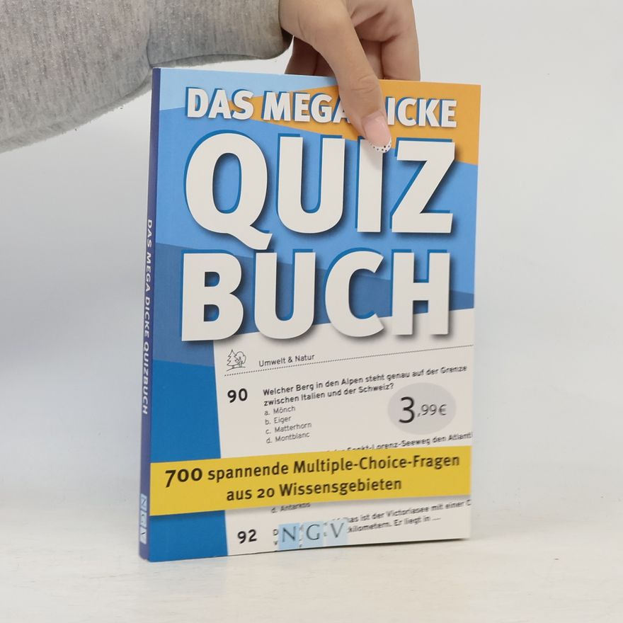 Autorenkollektiv Das mega dicke Quizbuch (blau)