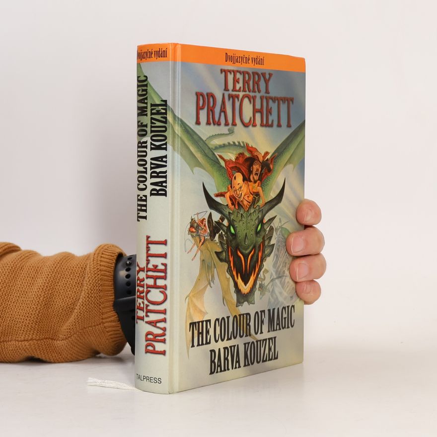 Terry Pratchett Barva kouzel, The colour of magic: Dvojjazyčné vydání