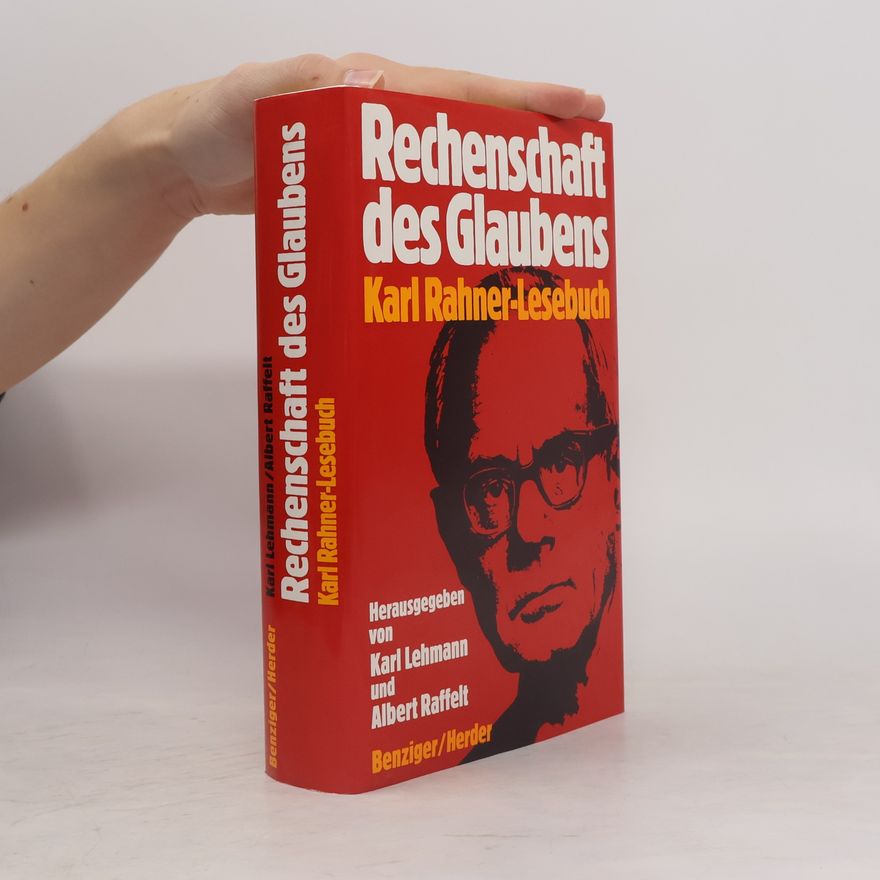 Albert Raffelt Rechenschaft des Glaubens