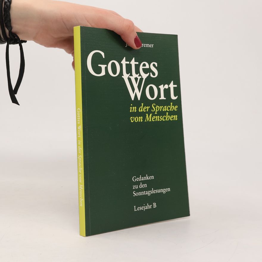 Jacob Kremer Gottes Wort in der Sprache von Menschen