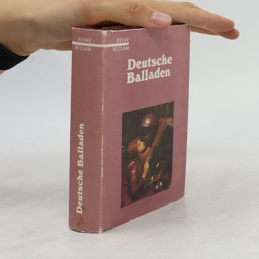 Hartmut Laufhütte Deutsche Balladen