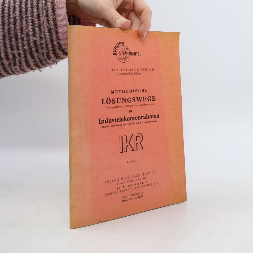 Autorenkollektiv Industriekontenrahmen