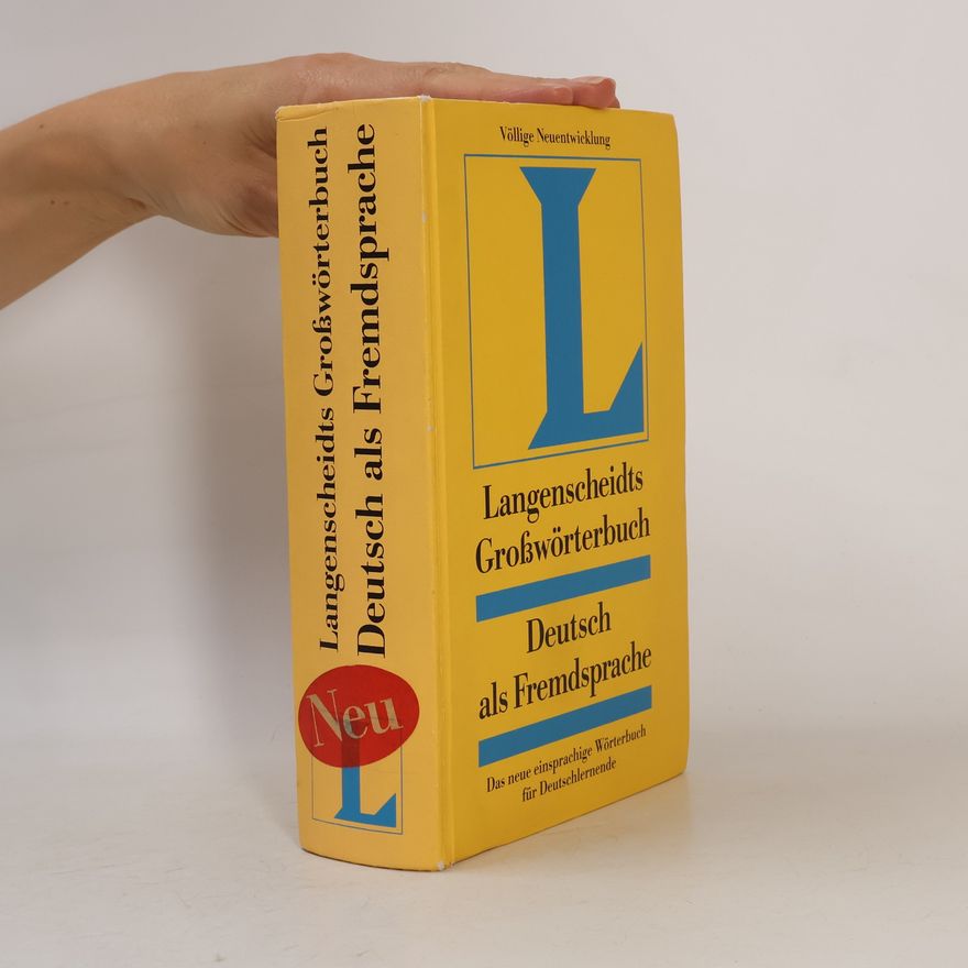 AA.VV. Langenscheidts Großwörterbuch Deutsch als Fremdsprache