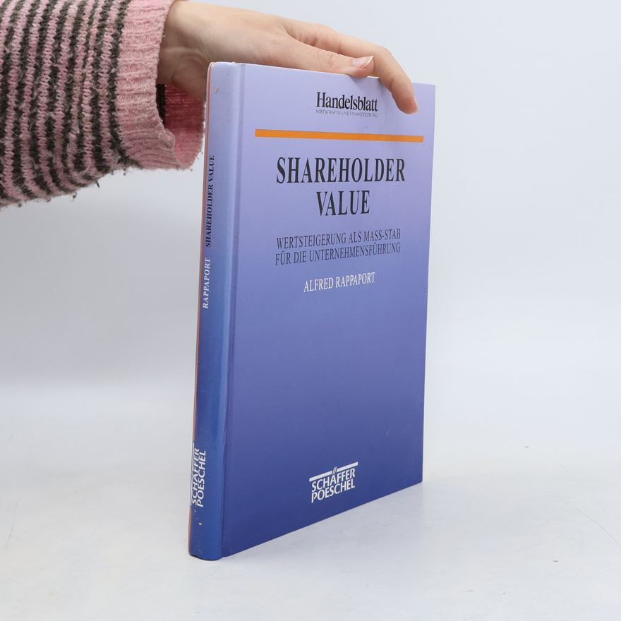 Alfred Rappaport Shareholder-Value
