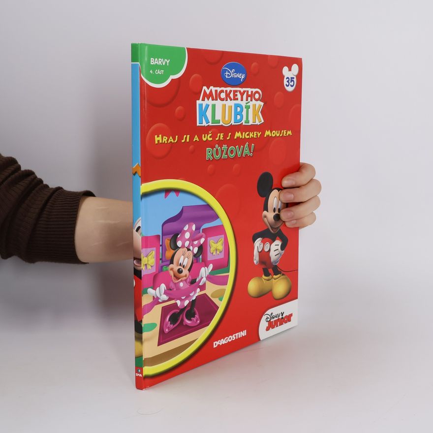 Kolektív autorov Mickeyho klubík. Hraj si a uč se s Mickey Mousem 35: Růžová!