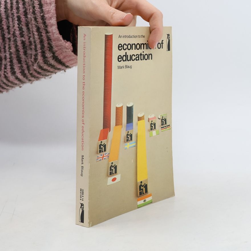 Mark Blaug An Introduction to the Economics of Education