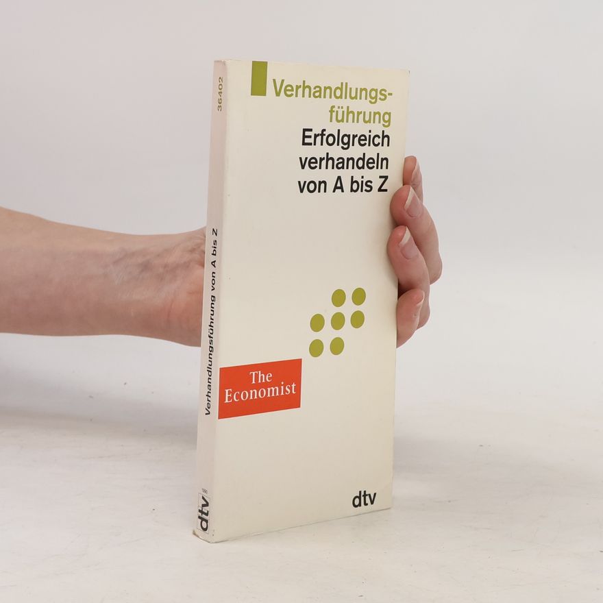 Gavin Kennedy The Economist: Verhandlungsführung