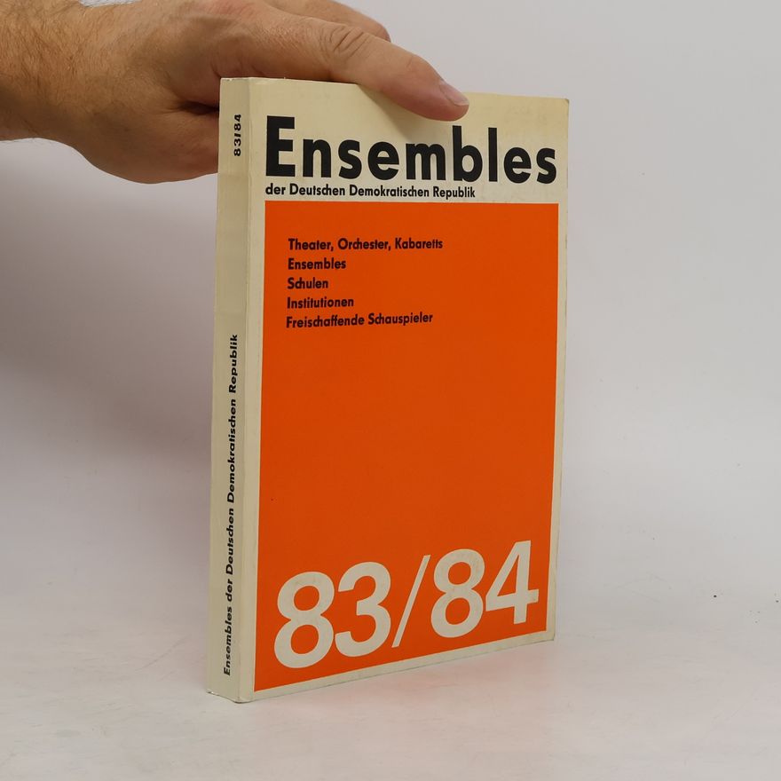 Autorenkollektiv Ensembles der Deutschen Demokratischen Republik