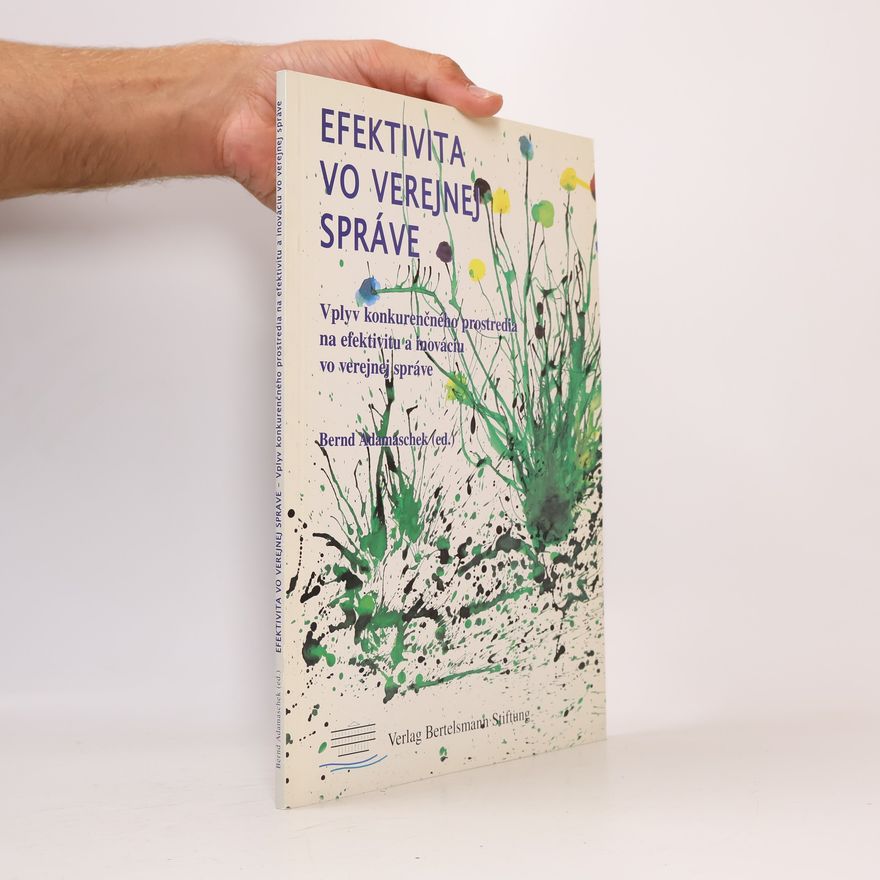 Bernd Adamaschek Efektivita vo verejnej správe