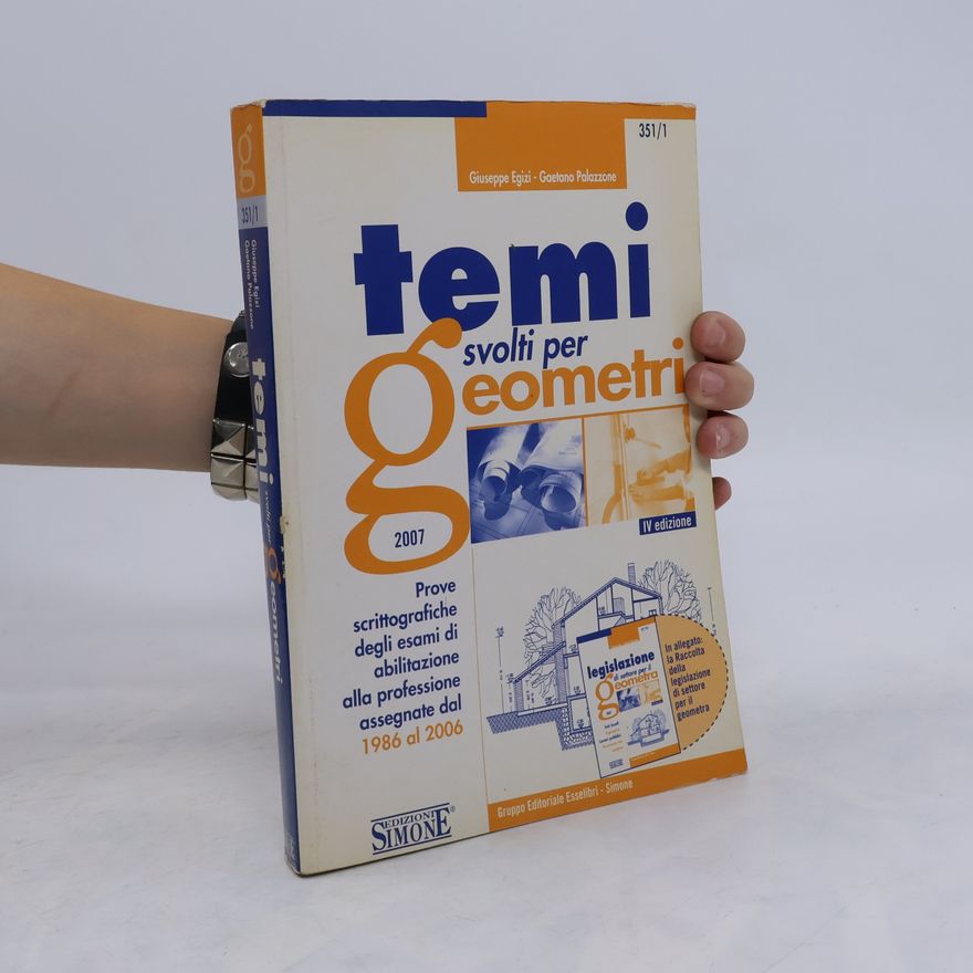Gaetano Palazzone Temi svolti per geometri-Legislazione di settore per il geometra - IV edizione