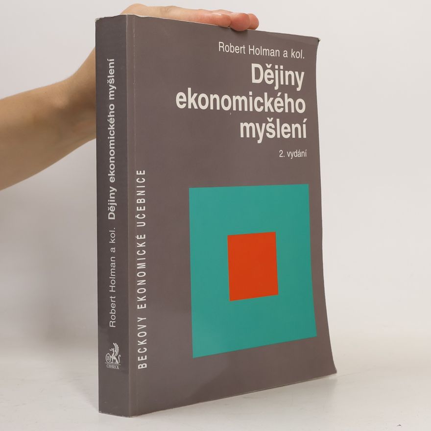 Robert Holman Dějiny ekonomického myšlení