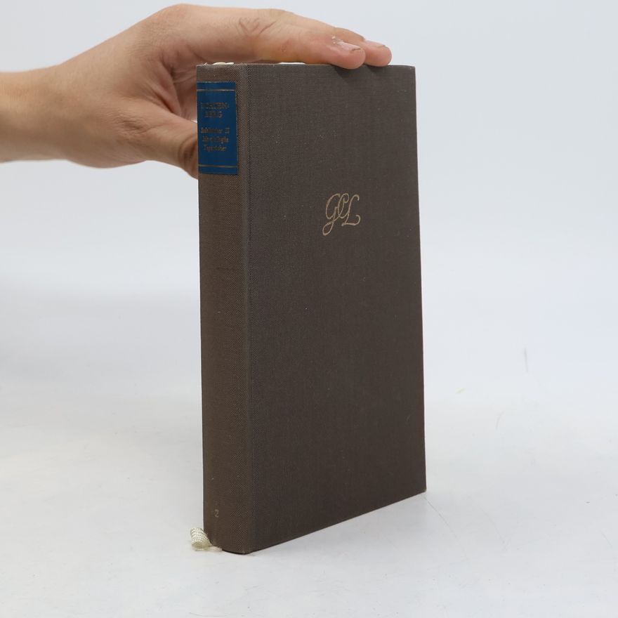 Georg Christoph Lichtenberg Menschliche Tagbücher II