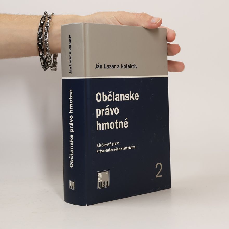Ján Lazar Občianske právo hmotné 2