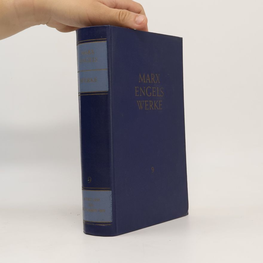 Karl Marx Marx Engels Werke 9