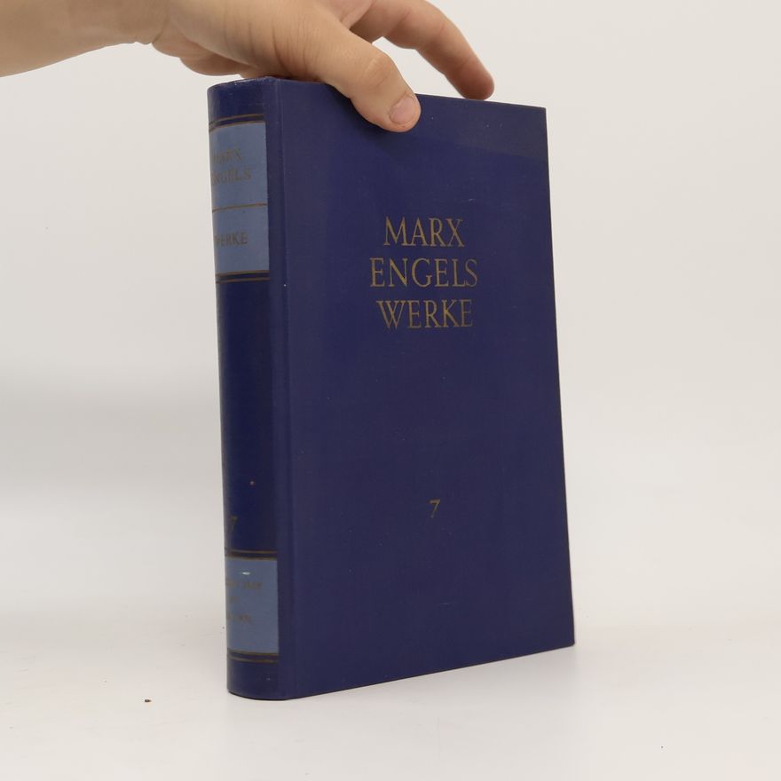 Karl Marx Marx Engels Werke 7