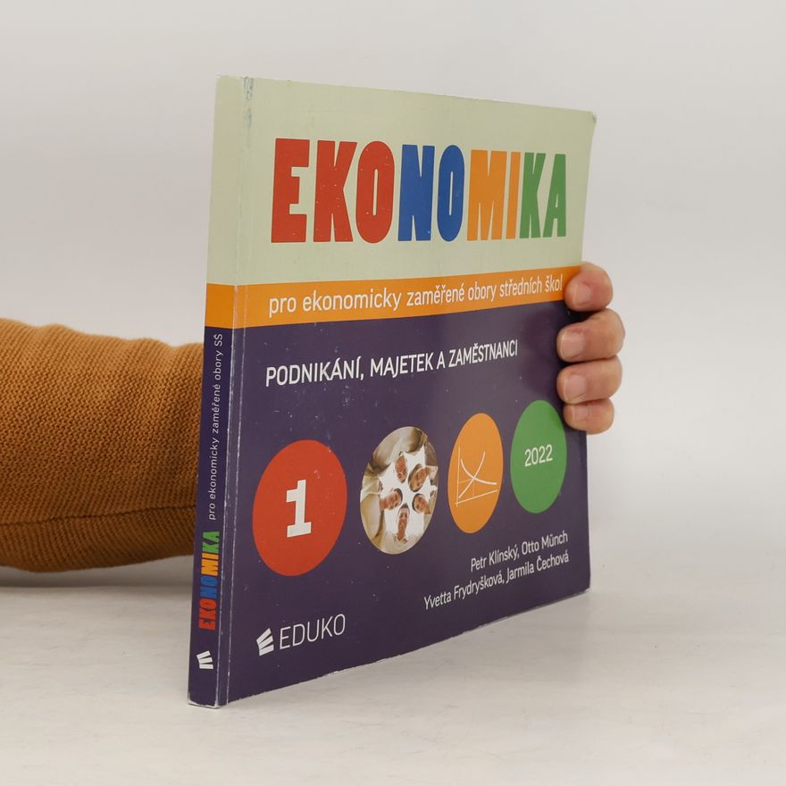 Yvetta Frydryšková Ekonomika pro ekonomicky zaměřené obory středních škol. 1. Podnikání, majetek a zaměstnanci