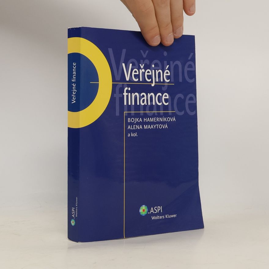 Bojka Hamerníková Veřejné finance