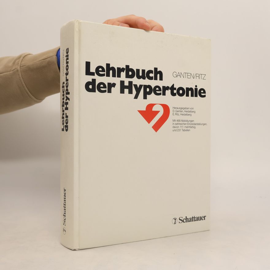 Detlev Ganten Lehrbuch der Hypertonie
