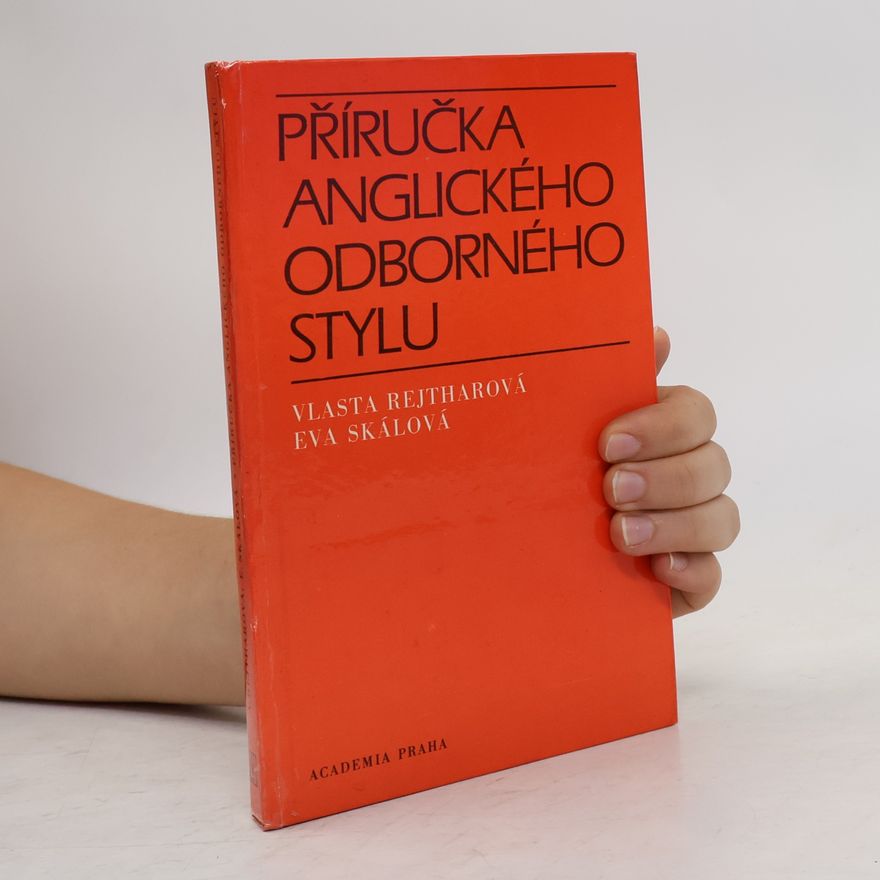 Eva Skálová Příručka anglického odborného stylu