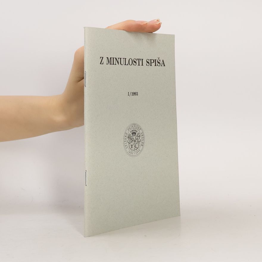 Autorenkollektiv Z minulosti Spiša I/1993