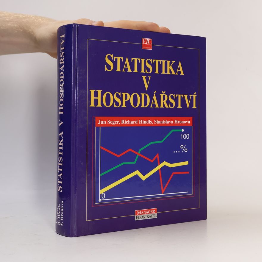 Stanislava Hronová Statistika v hospodářství
