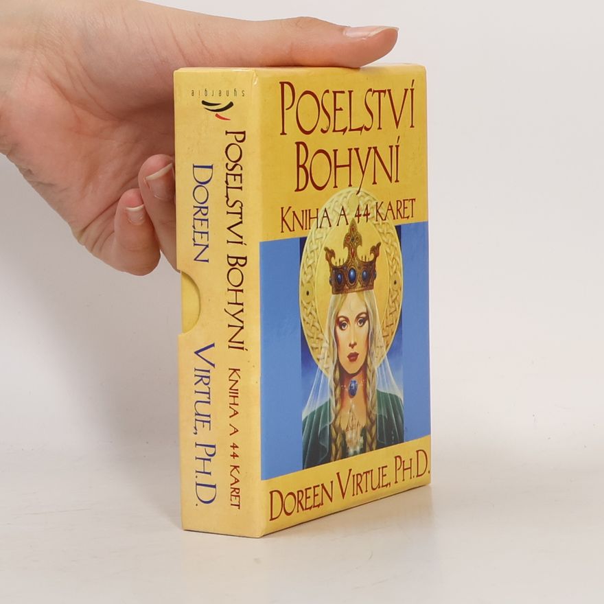 Doreen Virtue Poselství bohyní: Kniha a 44 karet (karty a knížka)