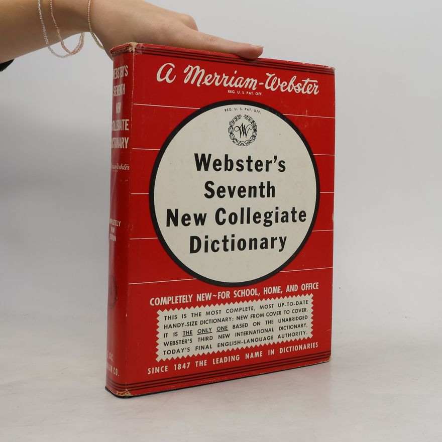 Various authors Webster's Seventh New Collegiate Dictionary