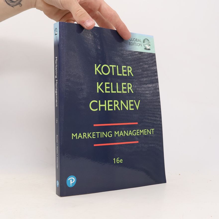 Alexander Chernev Marketing Management, Global Edition