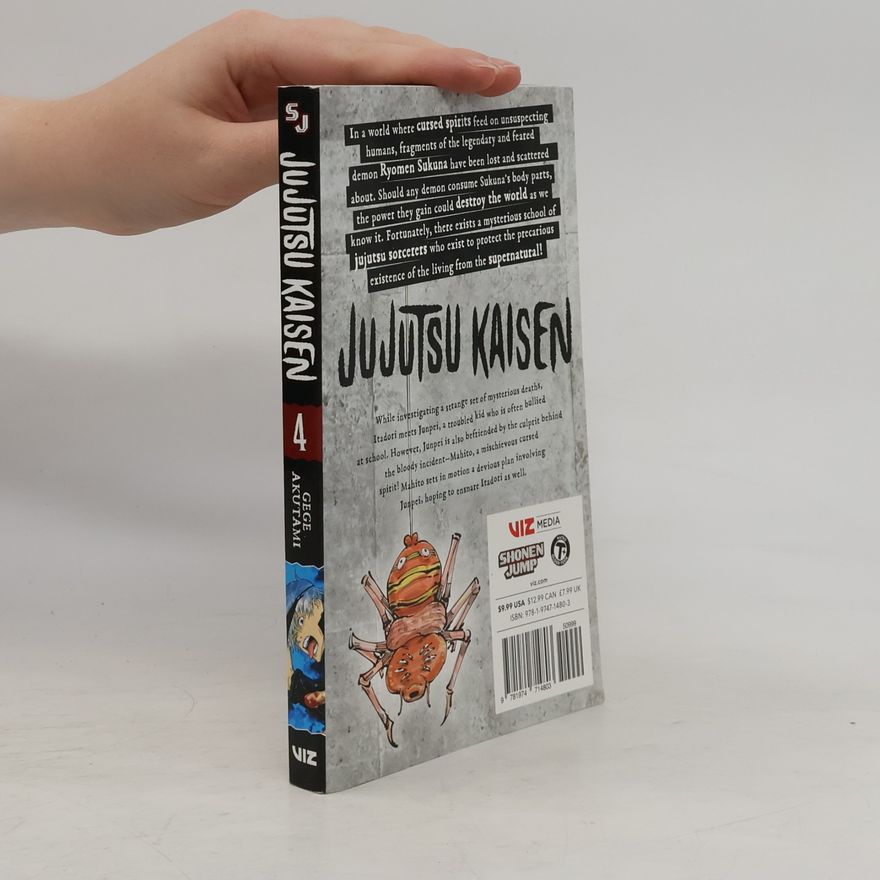 Gege Akutami Jujutsu Kaisen, Vol. 4